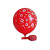 Printed 12-Inch Latex Balloons with Small Flower Pattern for Children's Parties and Decorations