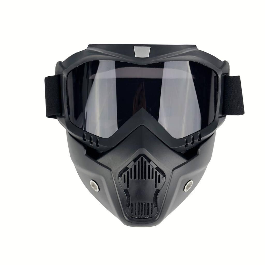 Winddichte Maskenbrille HD Motorrad Outdoor Sportbrille Eyewear Riding Motocross Sommer UV-Schutz Sonnenbrille