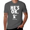 Derrick Lewis Hes Ok The Black Beast Tshirt Breathable Basic Cotton Tshirt
