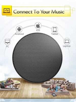 Bluetooth Hoparlör Kablosuz Mini Moda Taşınabilir Kablosuz Bluetooth 5.0 Aile Toplantıları ve Küçük Toplantılar İçin Kullanılır