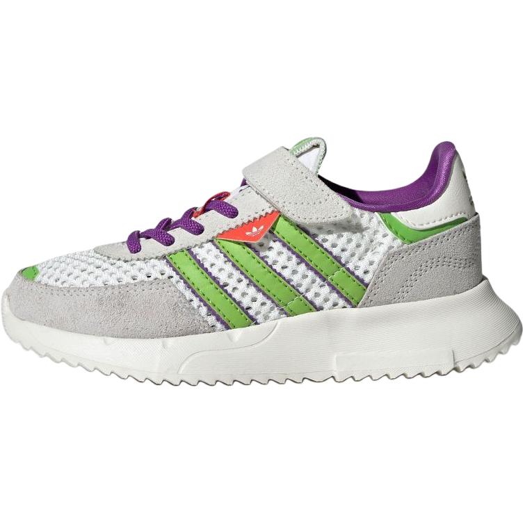 Adidas Originals Retropy F2 Cf El Comfortable Soft Durable Low-Top Casual Shoes Kids Casual Shoes White JR7997