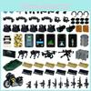 Military Building Block Upgrade Set With Plastic Accessories For Diy Collectors