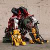 AOYI Cool 8 in 1 Trasformazione Devastator Giocattoli Ragazzo Anime Hook Action Figures Robot Auto Modello Veicolo di Ingegneria Bambini H6001-8B