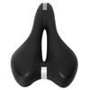 Bike Saddle Black Hollow Breathable Ergonomic Design Shock Absorption Sponge Padding Cycling Bike Saddle