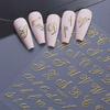 Yousheng English Letter Nail Art Stickers Self-adhesive DIY Alphabet Manicure Decoration Decals Women Nail Accessories for Home