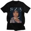Rapper SZA CTRL X SOS Album Print T Shirt Women Vintage Punk Hip Hop Harajuku Girl's TShirt Fashion Casual T-Shirt Female Top