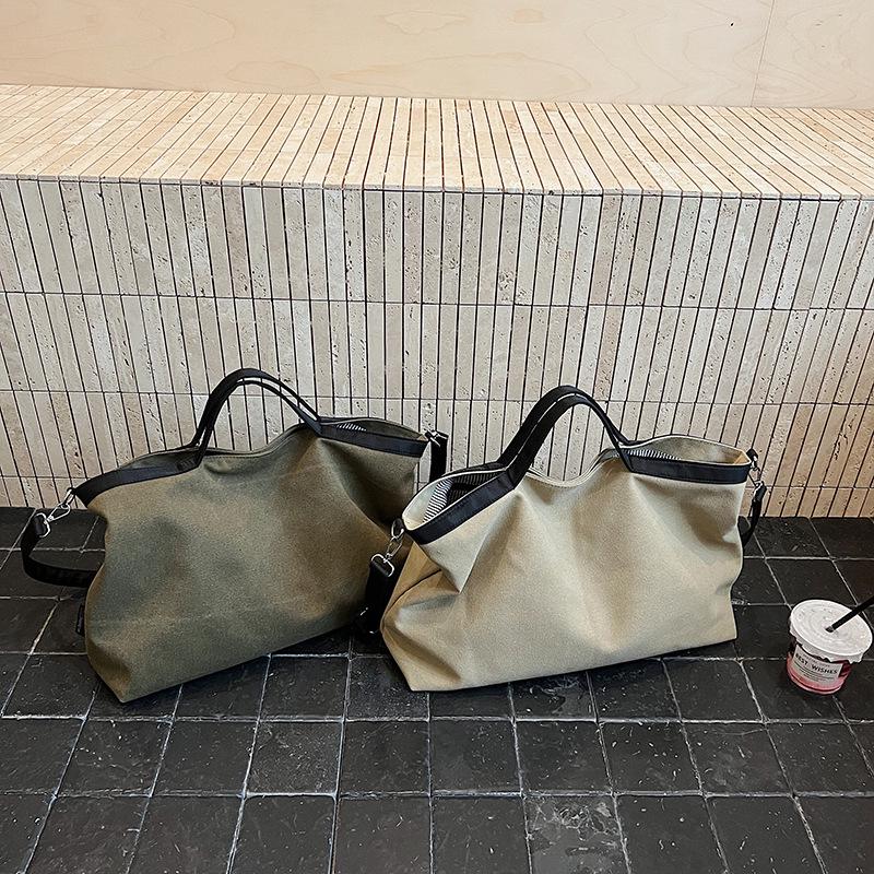 Versatile Canvas Bag: Stylish, High-Quality, Large-Capacity Handbag & Crossbody Bookbag (2025 Edition)