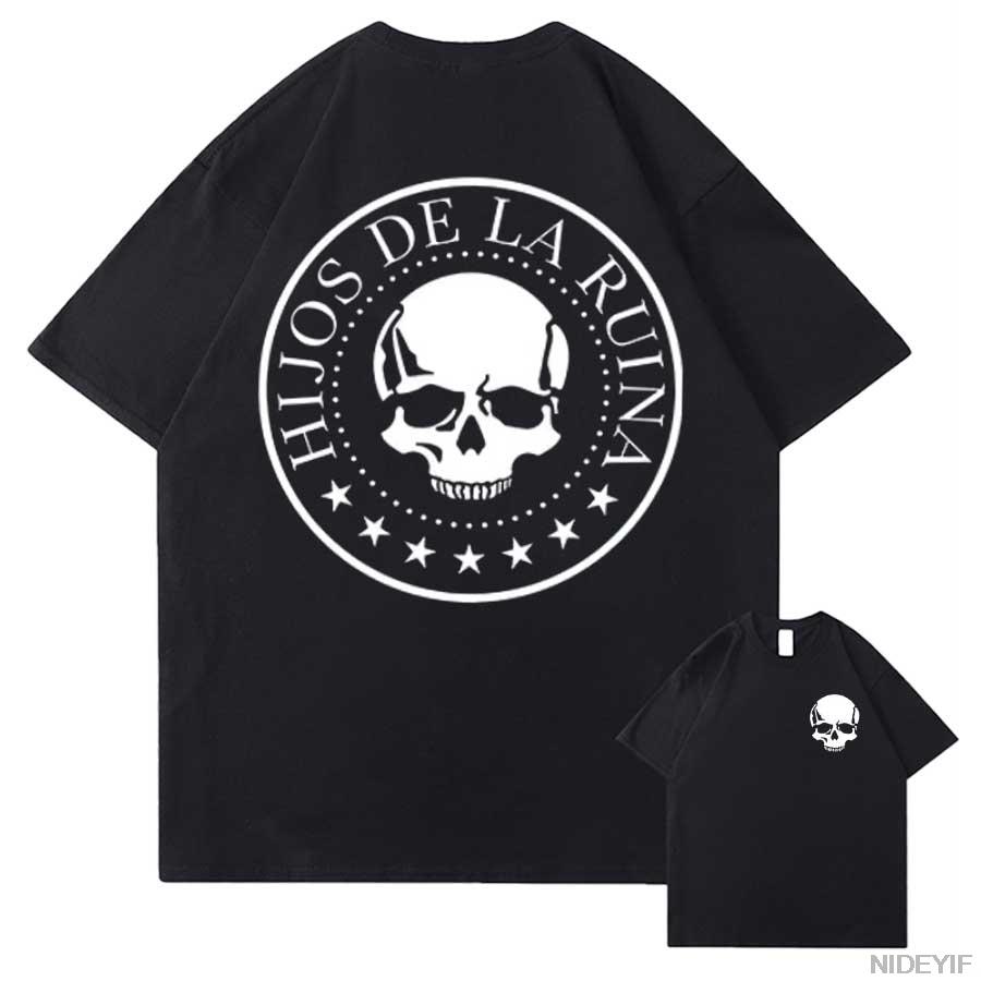 NATOS WAOR Merch 2025 Tour T-Shirt für Unisex Damen HipHop Streetwear Oversized Tops 100% Baumwolle T-Shirt NW8