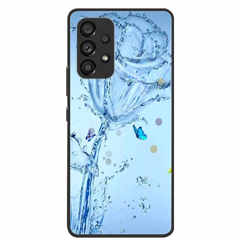 For Samsung Galaxy A53 5G Case Animals Silicone TPU Soft Phone Back Cover Case For Samsung A53 5G SamsungA53 Wolf Funda Coque