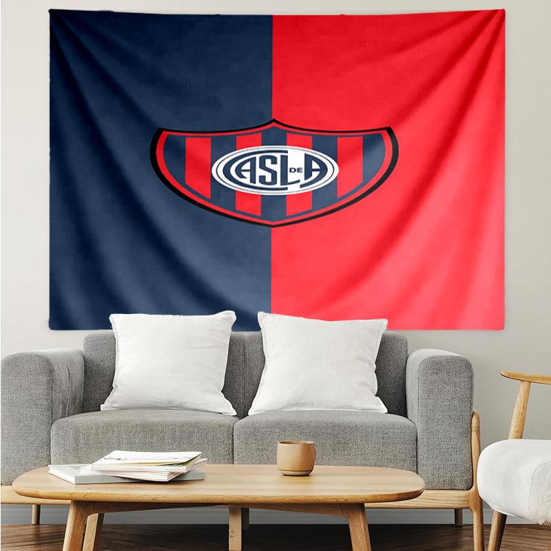 Club Atletico San Lorenzo  Tapestry Hanging for Bedroom,Livingroom, Playroom,Decor Art Room Wall Tapestry Holiday and Birthday Gifts