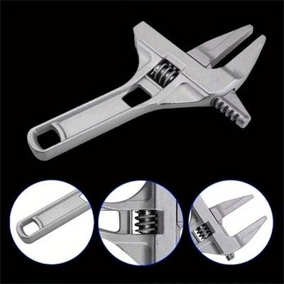 Adjustable Aluminum Alloy Wrench – Multi-Tool for Bathroom Repairs, Fits 6-68mm Pipes and Valves