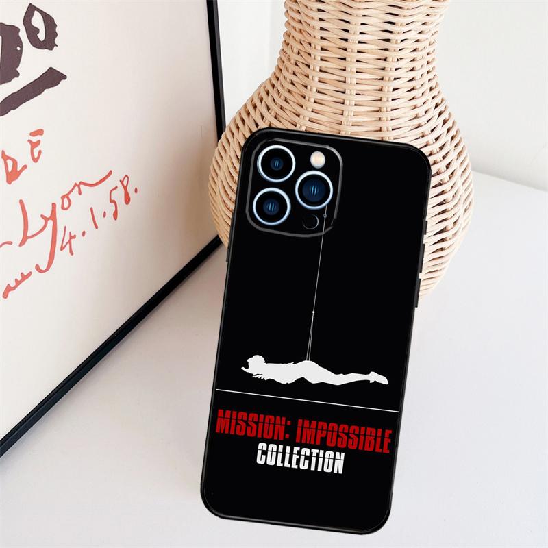 Mission Impossible Case For iPhone 16 15 Pro 12 13 Mini 11 14 Pro Max XS X XR Plus Back Cover
