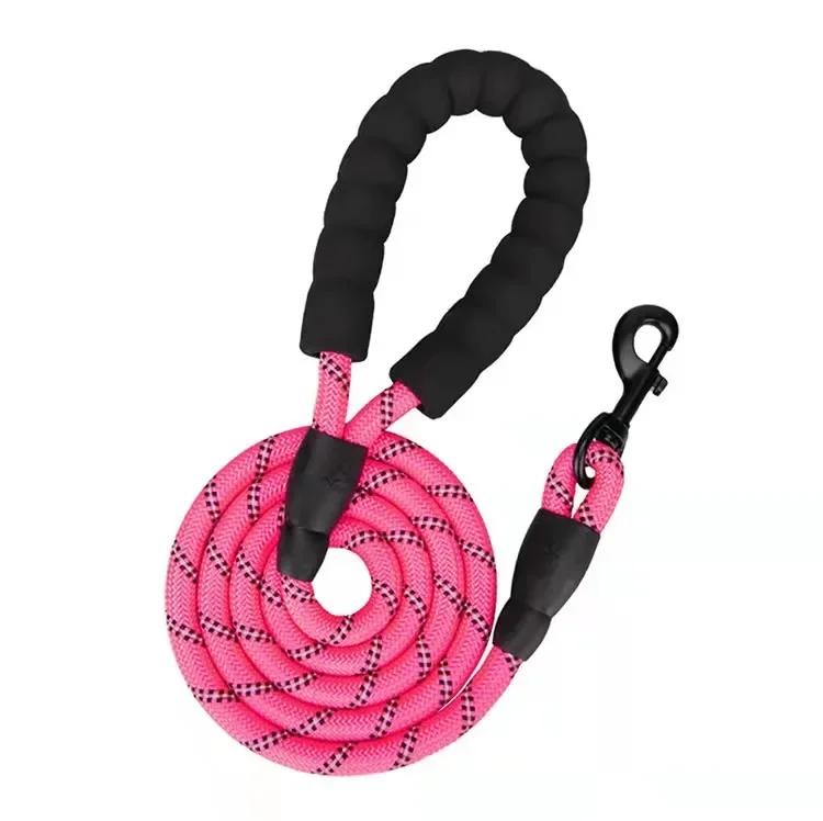 Reflective Strong Dog Leash for Small Medium Large Dogs Pet Leashes Drag Pull Tow Harness for Golden Retriever And More