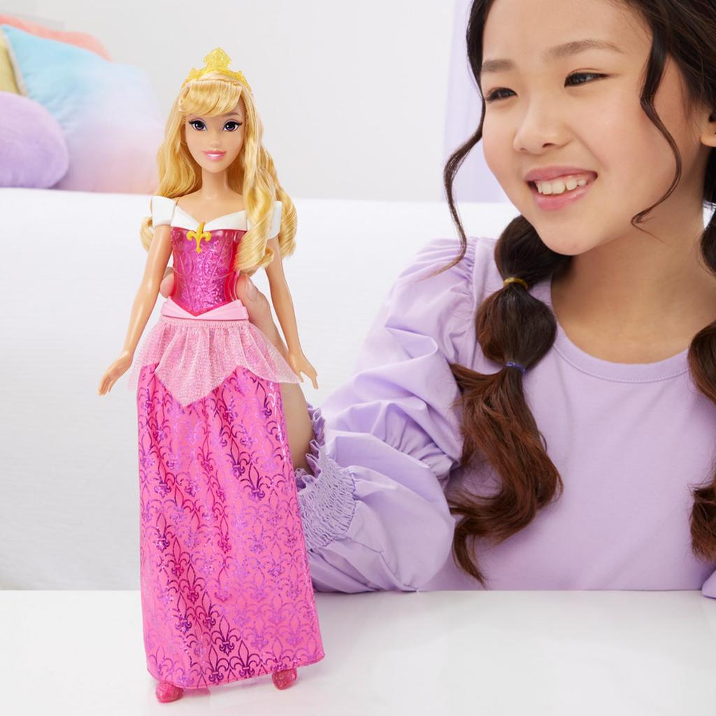 Mattel Disney Princess Aurora Doll HLW09 (Dress-up Doll) [Ages 3+]