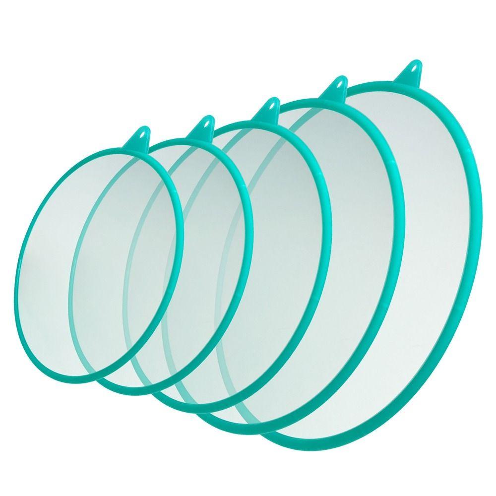 5Pcs Round Food Fresh Keeping Cover Hangable Bowl Lids Multifunctional Food Covers  for Household