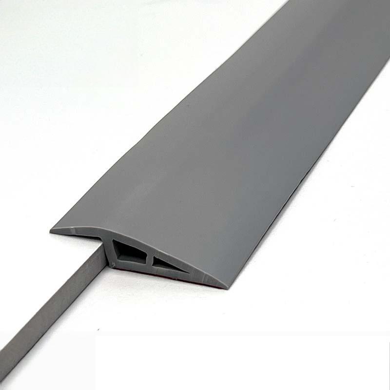 

Durable Floor Edge Reducer Wear-resistant Sealing Easy To Install Doorway Threshold Strip Floor Transition Reducer 1m серый