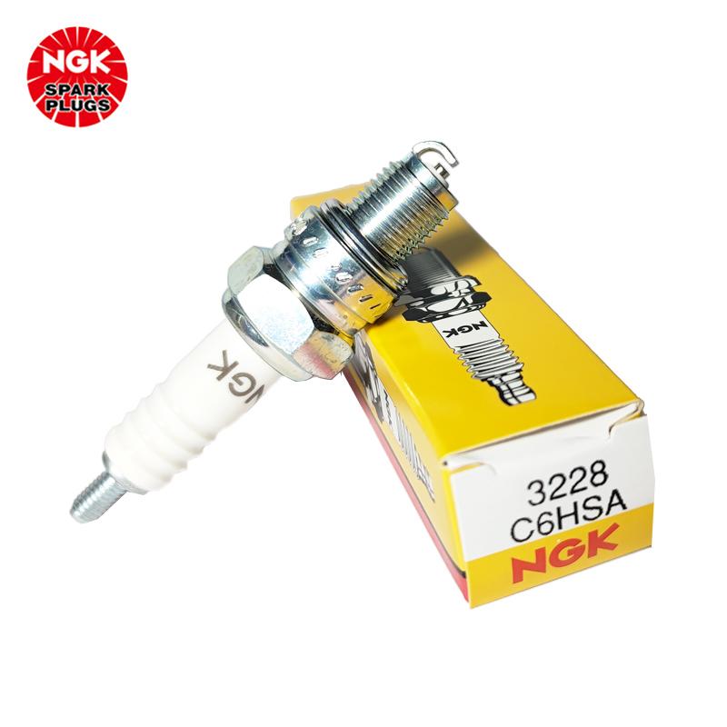 Motorcycle spark Plug C6HSA 3228 Suitable for Jinan Light riding Suzuki/Nanjing Jincheng Suzuki/Wuyang Honda (1pcs)