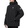 Adidas Down Jackets Men's Black Hooded Moderate Quilted Down Jacket H13869