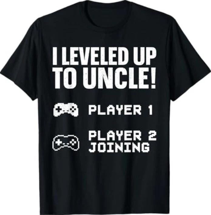 Funny Uncle Design for Uncle Men First Time Uncle New Uncle T-Shirt S