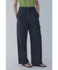 Bobeu One-Tuck Pleated Wide Chino Pants_Charcoal 7156230001