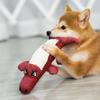 Dog Plush Chewing Toy Wear-Resistant Squeak Dog Toys Pet Plush Bite Teething Toy For Dog Puppy Teddy Interactive Toy Supplies