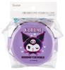 Skater Antibacterial Lunch Box with Round Microwave Sanrio Kuromi World 2-Tier Fork, Shape, 500ml, Safe, Design, ONWR1AG-A