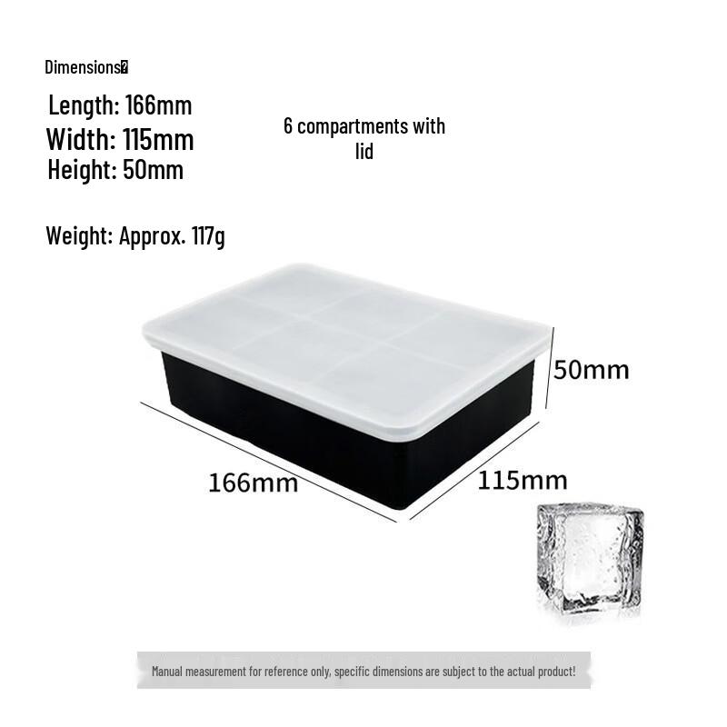Press-Type Silicone Ice Cube Trays