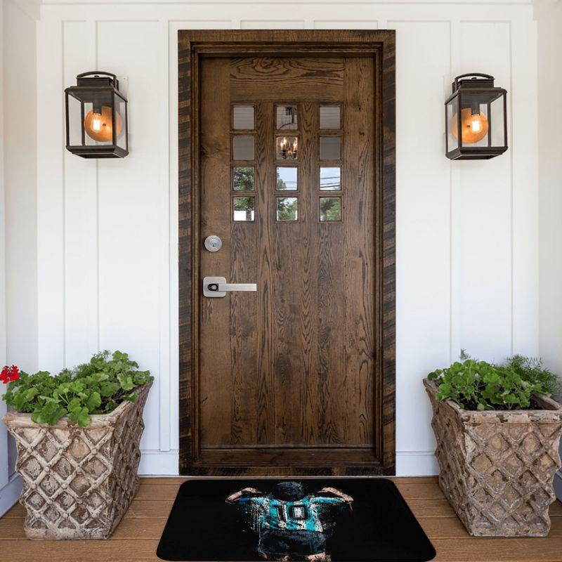 Custom Maradona Doormat Mat Anti-Slip Argentina Soccer Legend 10 Kitchen Bath Garden Rug Carpet 40*60cm