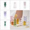 Layered Transparent Table Decoration Aromatherapy Bottle Flower Bottle Flower Vases Glass Vase