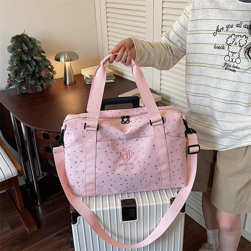 Large Capacity Crossbody Tote for Commuting and Yoga with Wet/Dry Separation