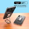 Magnetic Ring Buckle, Mobile Phone Holder, Magnetic Ring Back Sticker, Double-sided Magnetic Adsorption, Suitable for Apple 16pm.