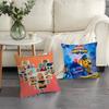 Cartoon S-Veiligheid Sheriff L-Labrador Gepersonaliseerde Kussensloop Kinderkamer Wilde Feest Decor Kussensloop Kinder Verjaardag Douche Cadeau