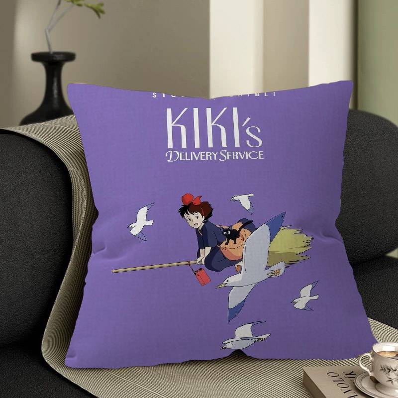 Anime KKikis DDelivery service Pillow Anime Pillow Sofa Bed Head Pillow Cover Cushion Cover x cm Fashion