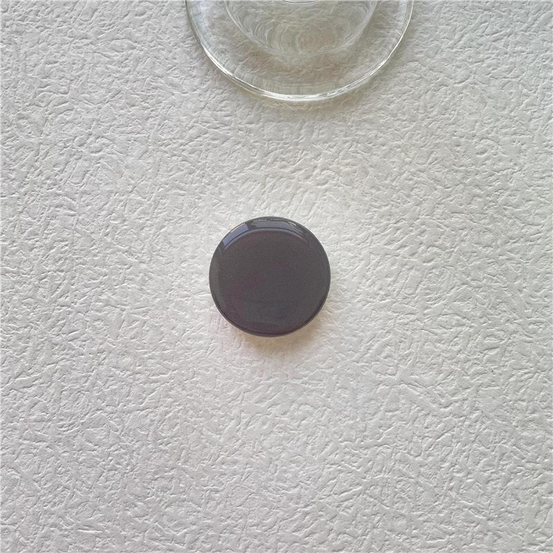 

Transparent Epoxy Color Airbag Stand: Creative Desktop Tablet & Phone Ring Support with Logo.