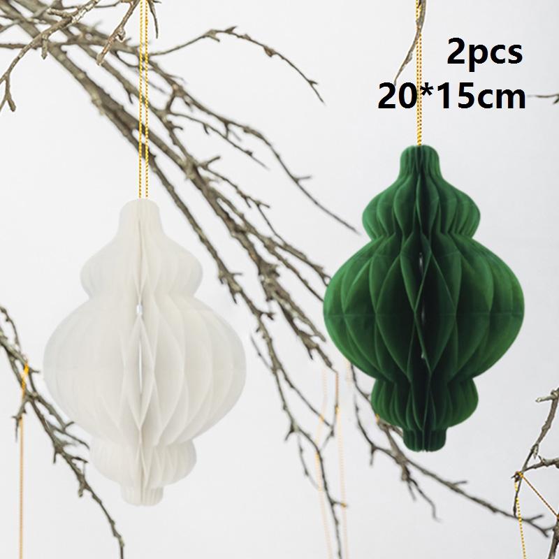 Ramadan Decorations 2026 Ramadan Banner Eid Mubarak 3D Honeycomb Paper Lanterns Holiday Wall Decor Muslim DIY Party Decoration