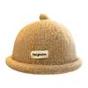 Autumn Winter Knitted  Cuffless Cap For Men Women Warm Cozy Soft Beanie Hat Country Fresh Sweet Style Fashion Headwear