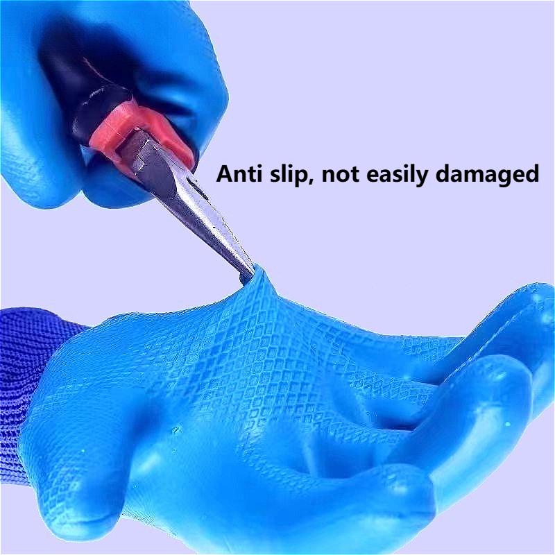 Wear Resistant Latex Gloves Horticultural Gloves Garden Work Gloves for Work Labor Protection Security Protection Accessories