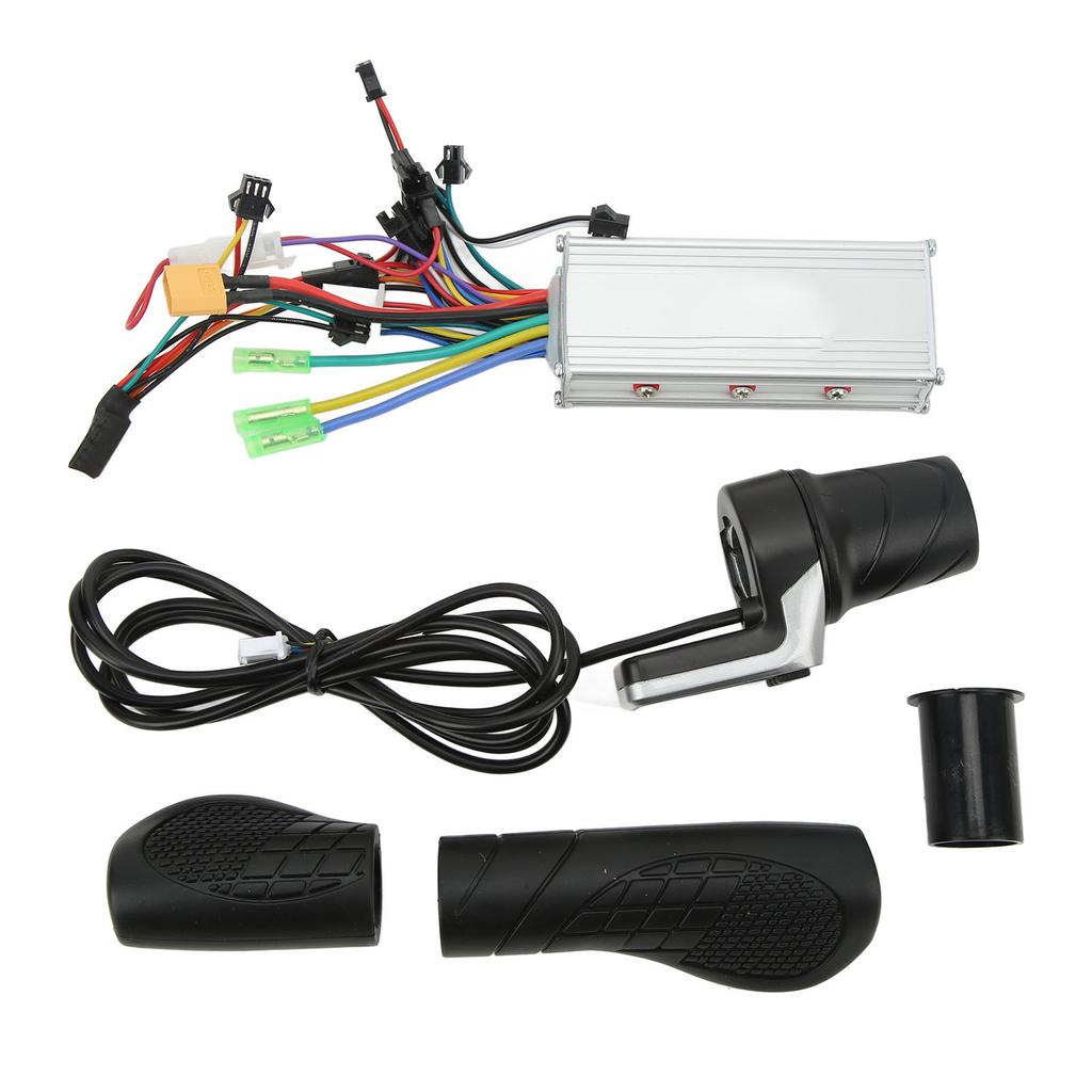 36V 48V 500W Controller LCD Display Bike Brushless Controller with Half Handlebar Grip for Electric