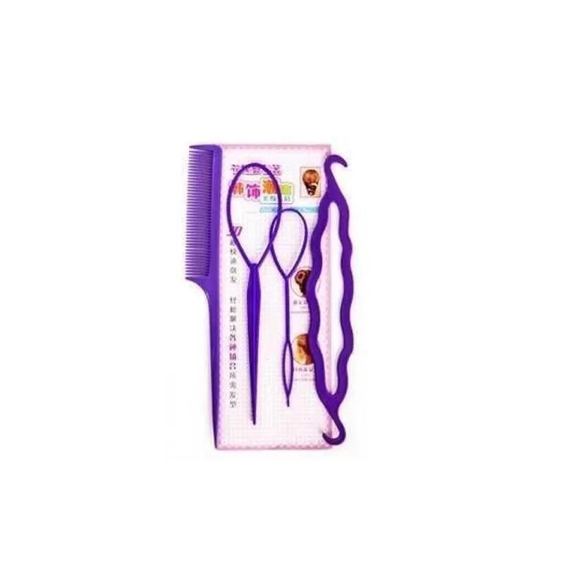 1/2/3set Weave Hair Clip Twist Hair Roller Hair Accessories Hair Braiding Tools Hair Dispenser Pull Hair Needle Hair Braider Kit