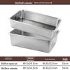 Youde 304 Stainless Steel Square Draining Basin Set