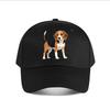 Vintage Beagle Dog Printed Baseball Cap Baseball Cap Fashion Unisex Sunhat Womens Outdoor Sports Snapback Cap