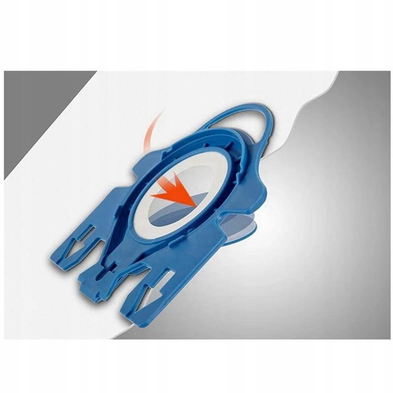 Rosfix Worki do Odkurzacza – 24 Worki + 4 Filtry | Automatyczne Zamykanie | Filtracja 99,9% Kurzu