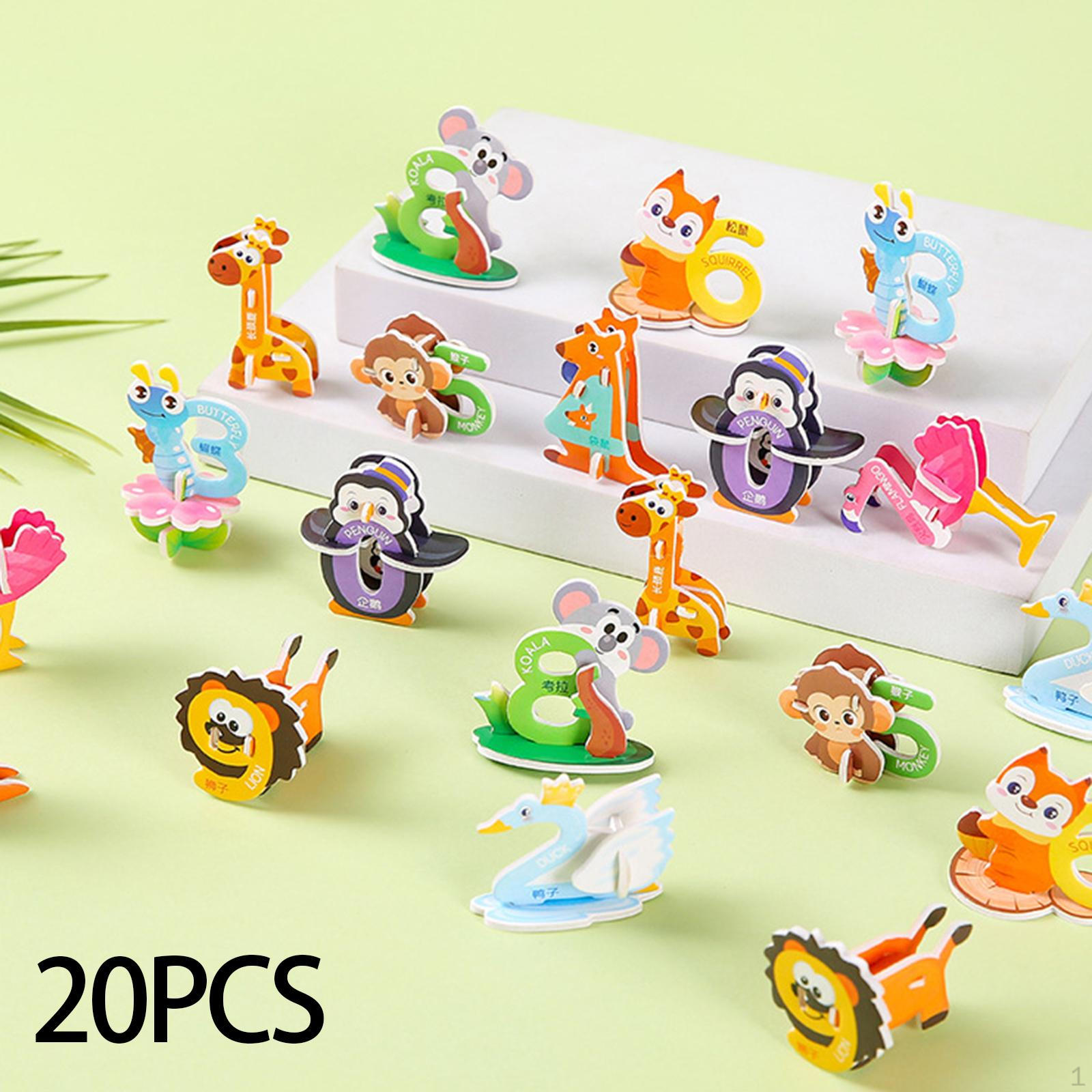 

Набор пазлов для раннего обучения и развития детей Numbers