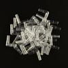 10pcs Clear Elbow Connector Plastic Fish Tank Aquarium Air Line Tubing Connector