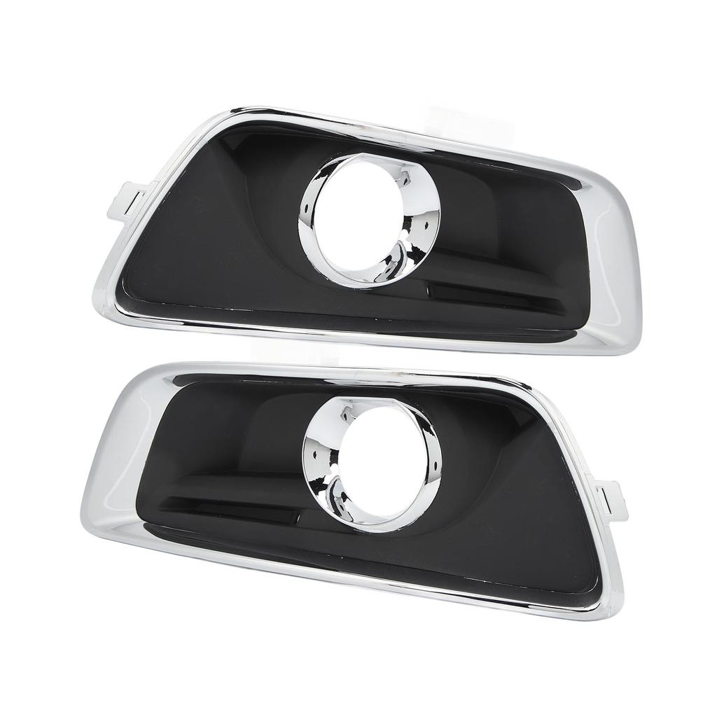 1pair Fog Light Cover Grille Bezel Left Right Fog Light Frame Replacement for Chevy Malibu 2012 To 2015