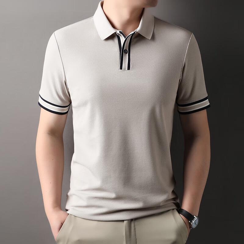 Firstview Men's Elegant Casual Short Sleeve Polo Shirt FV25X1504