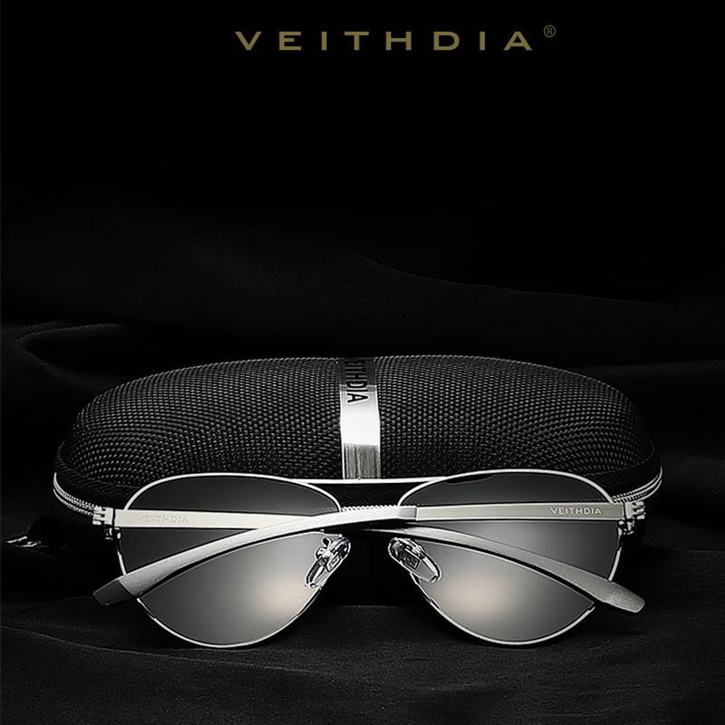 ITHDIA Fashion Aluminiowe magnezowe męskie okulary przeciwsłoneczne Spolaryzowane lustrzane soczewki Męskie okulary przeciwsłoneczne