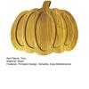 Pumpkin Charcuterie Board Wooden Pumpkin Dish Platter Fall Harvest Thanksgiving Serving Tray for Snacks Fruits Meat Cheese
