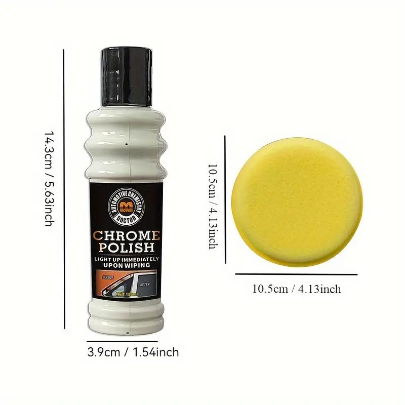 Renovation and Repair of Automotive Chrome-plated Parts, Metal Polishing and Rust Removal, Suitable for Windows, Doors Handles