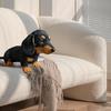 Dachshund Sleeping Pillow Skin-Friendly Plush Pillow for Emotional Support Figure Doll for Children Kids Boys Girls Room Decor